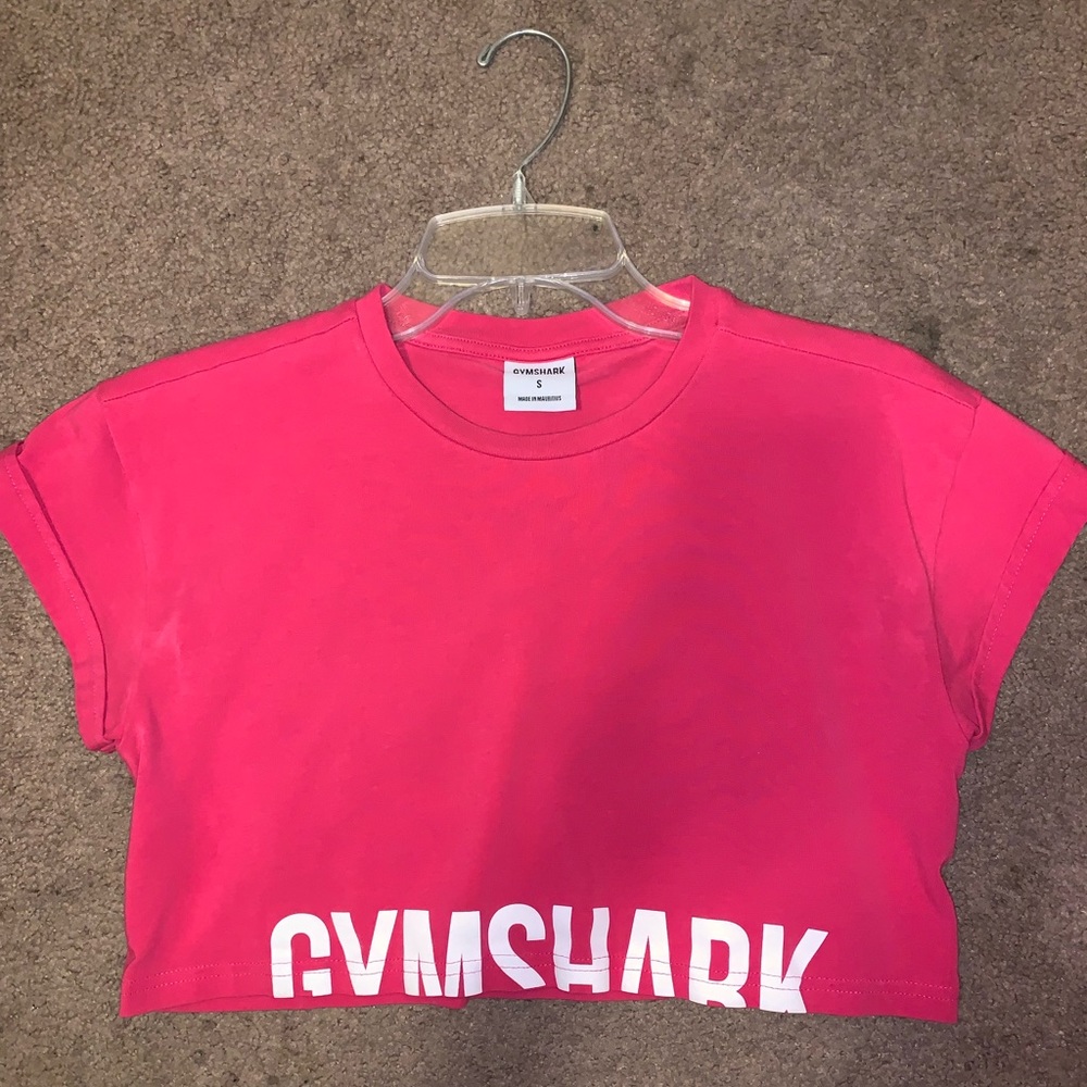 Gymshark Fraction Crop Top - Pink